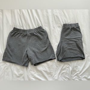 SET OF 2 WILD FABLE SWEAT SHORTS - WOMENS